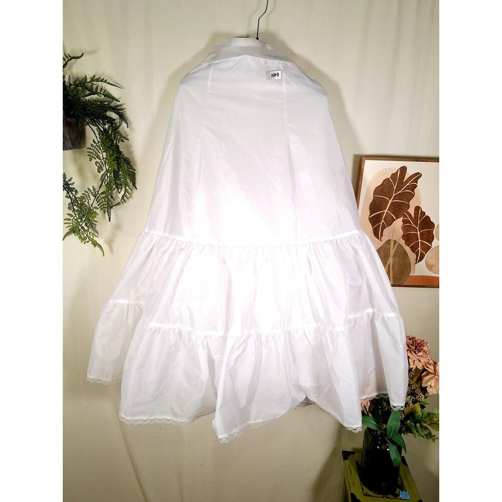 Women's White Prom or Wedding Dress Slip Size 12